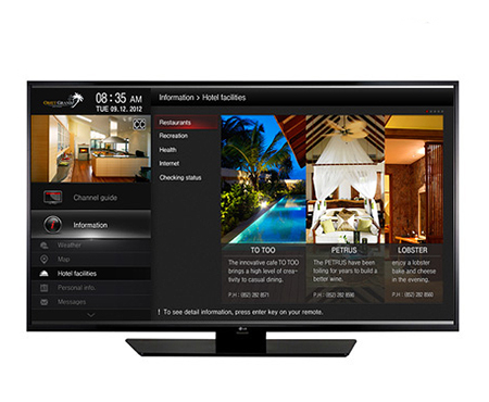 Pro:centric V Hotel TV LG LX541H Series