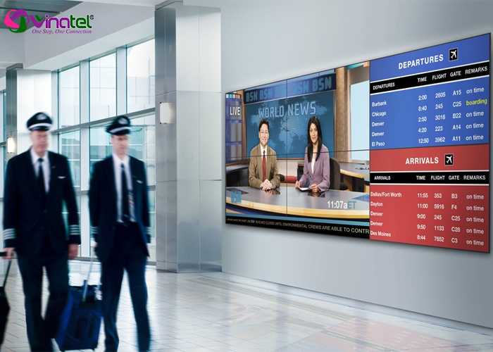 Lợi ích của màn hình ghép LCD dành cho doanh nghiệp – Vinatel