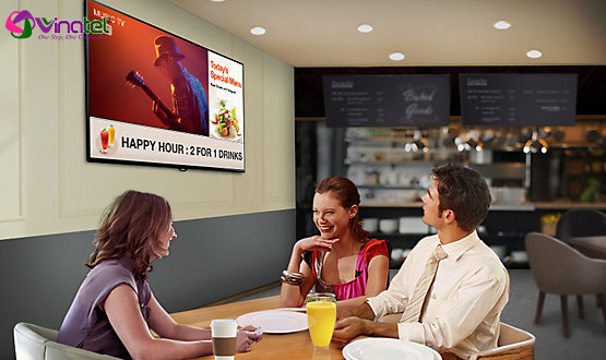 Màn hình quảng cáo – công cụ kinh doanh đắc lực cho chuỗi café